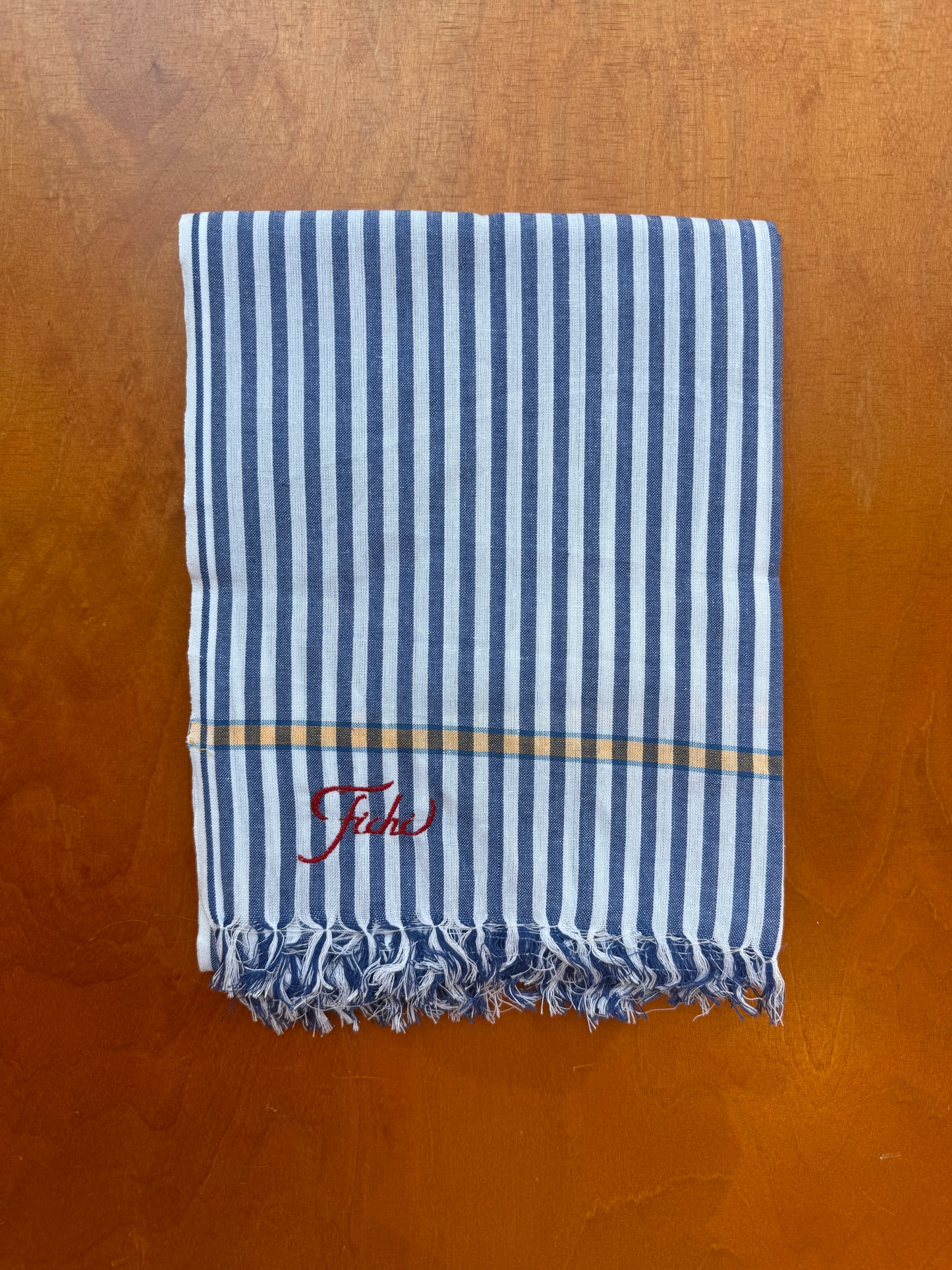 Ocean blue beach towel