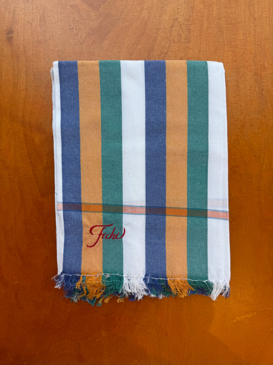 Golden Tide beach towel