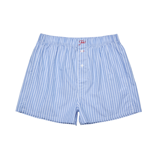 Summer blue stripe boxers