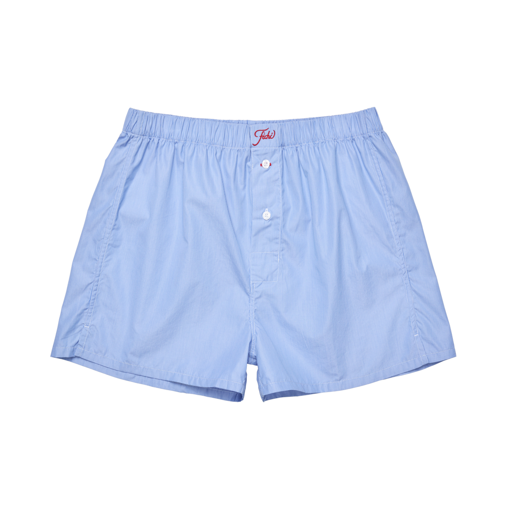 Blue pin stripe boxers