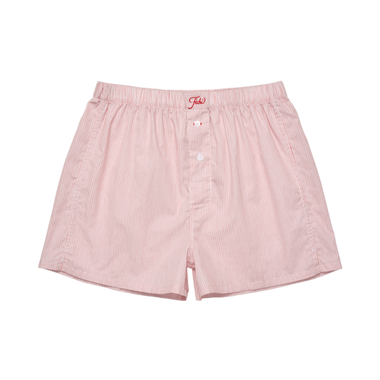 Red vintage stripe boxers