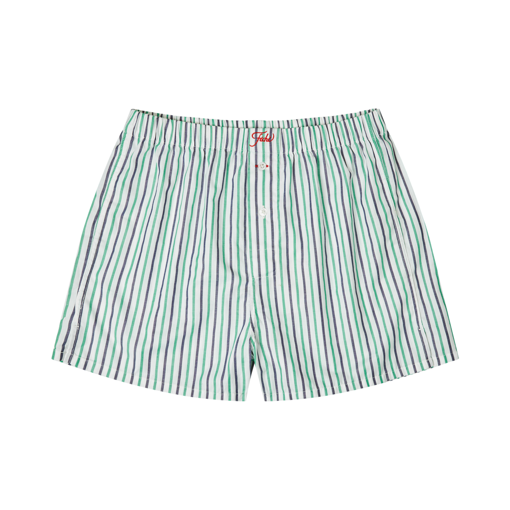 Blue & green stripe boxers