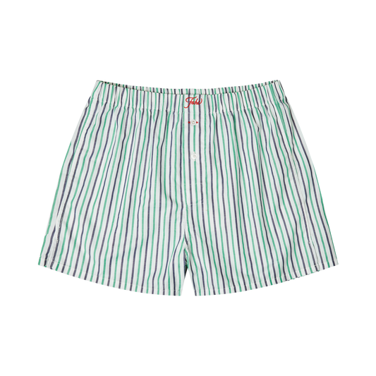 Blue & green stripe boxers