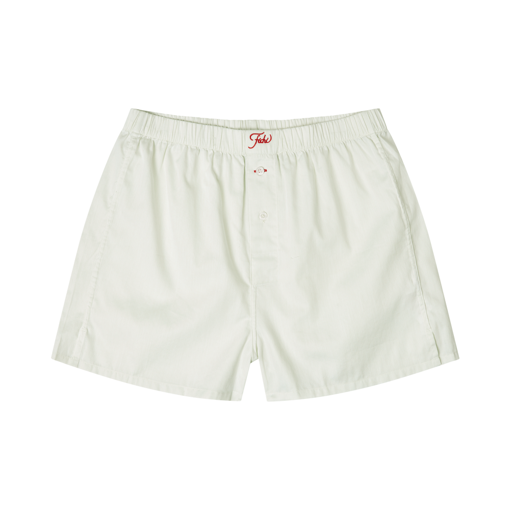 Mint green stripe boxers