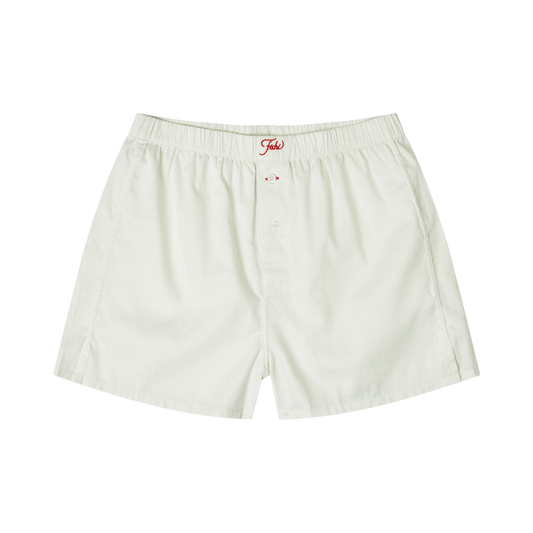 Mint green stripe boxers