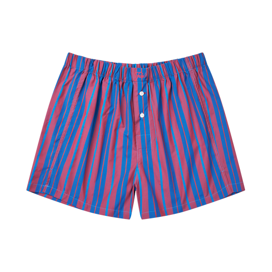 red & blue stripe boxers