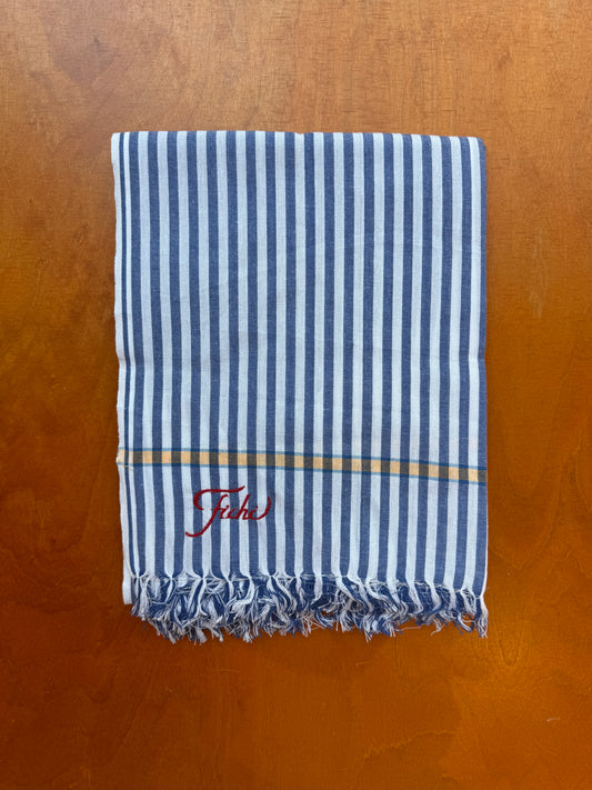 Ocean blue beach towel