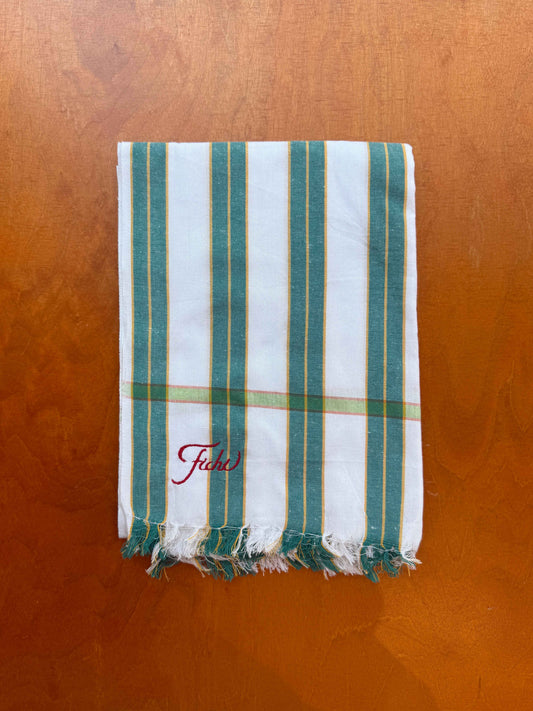 Sky blue beach towel
