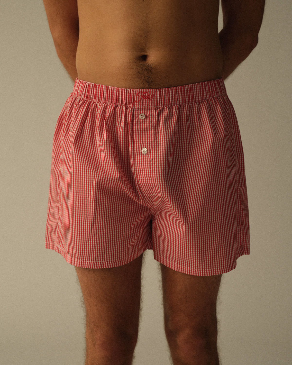 Picnic Check Boxers