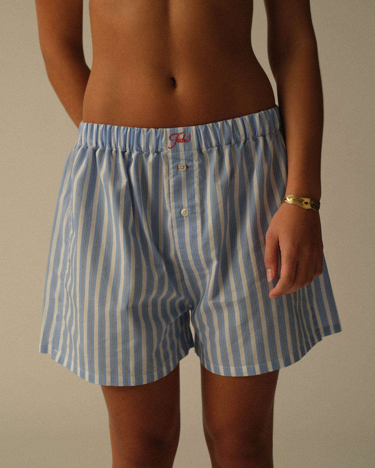 Cloud Stripe Boxers