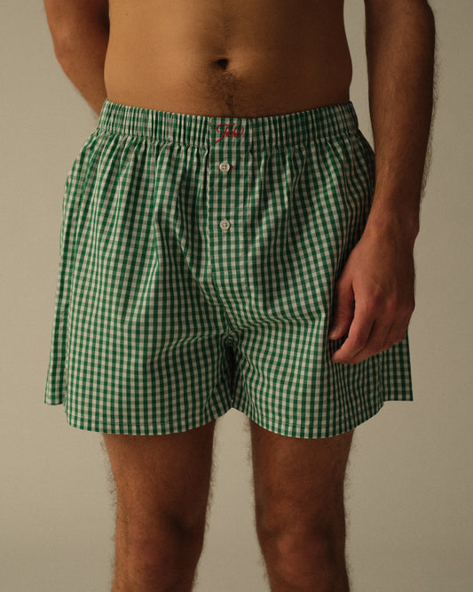 Garden Check Boxers