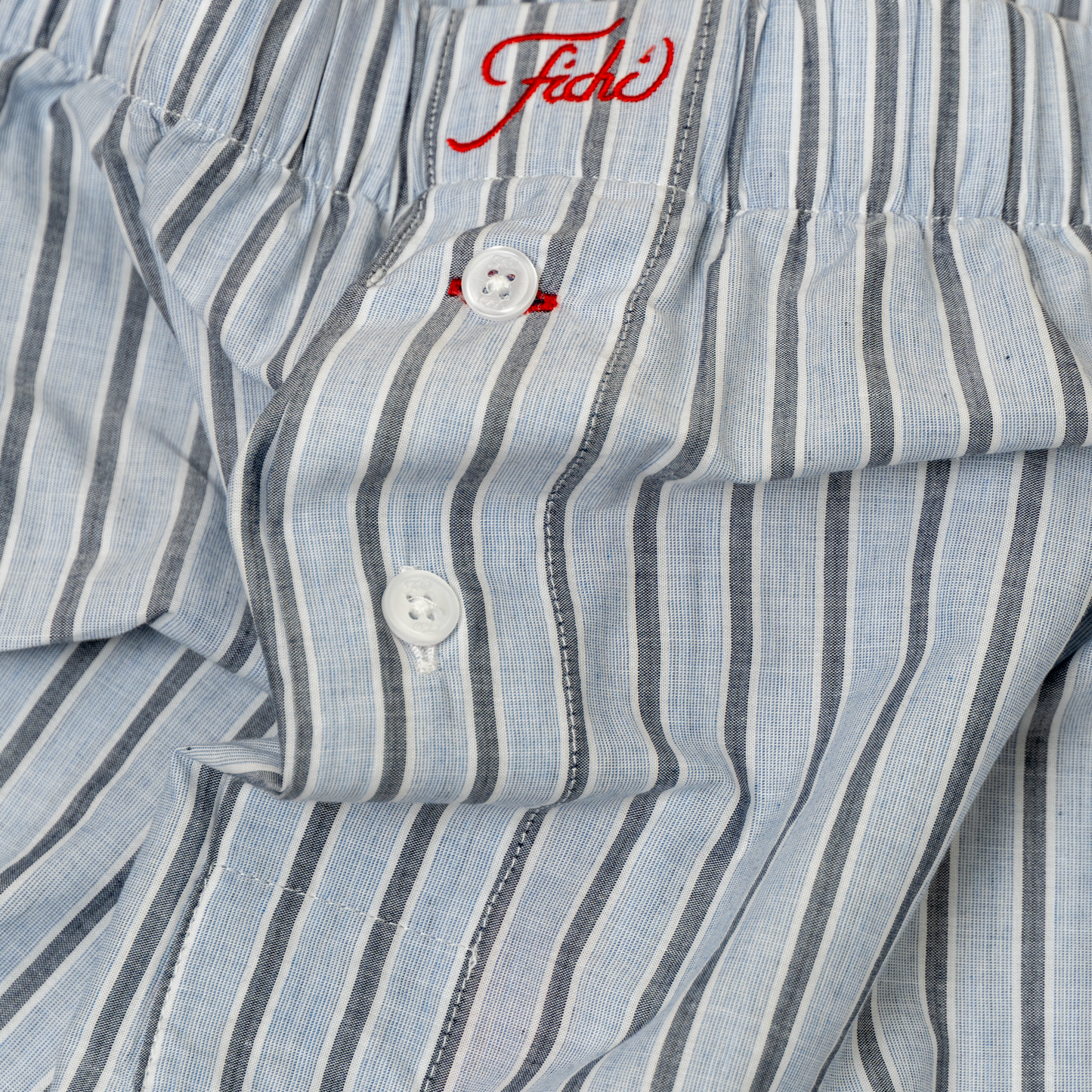 sea salt blue stripe boxers