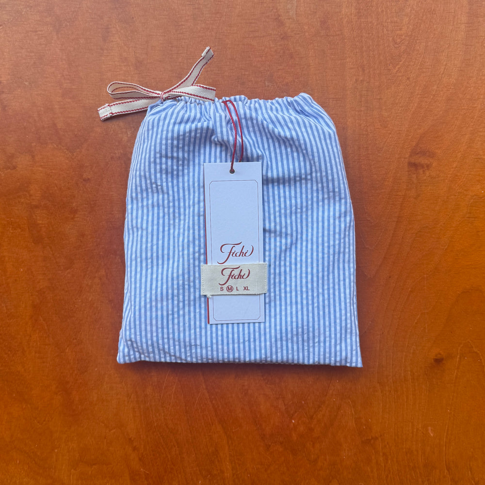 Sky blue seersucker boxers