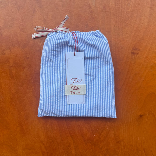 Sky blue seersucker boxers