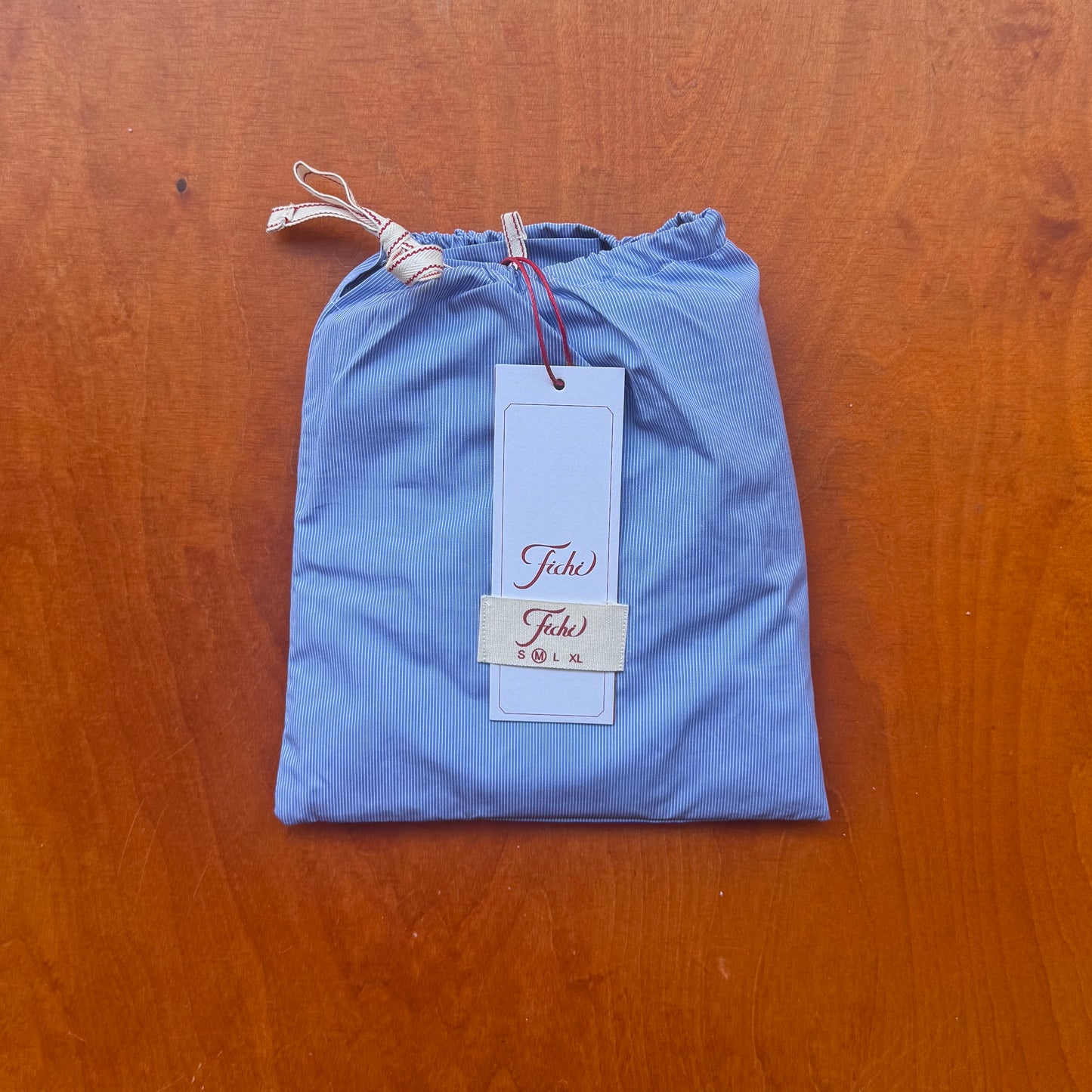 Blue pin stripe boxers