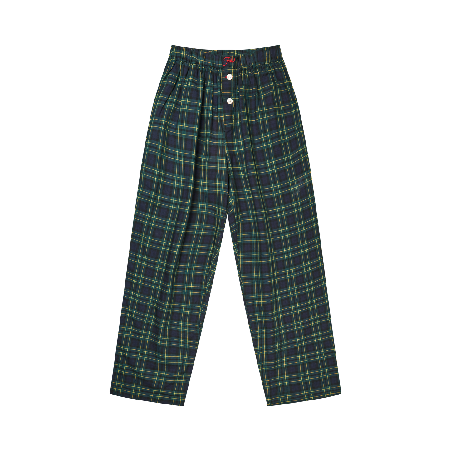 チョコレートブラウンのロングボクサーパンツ