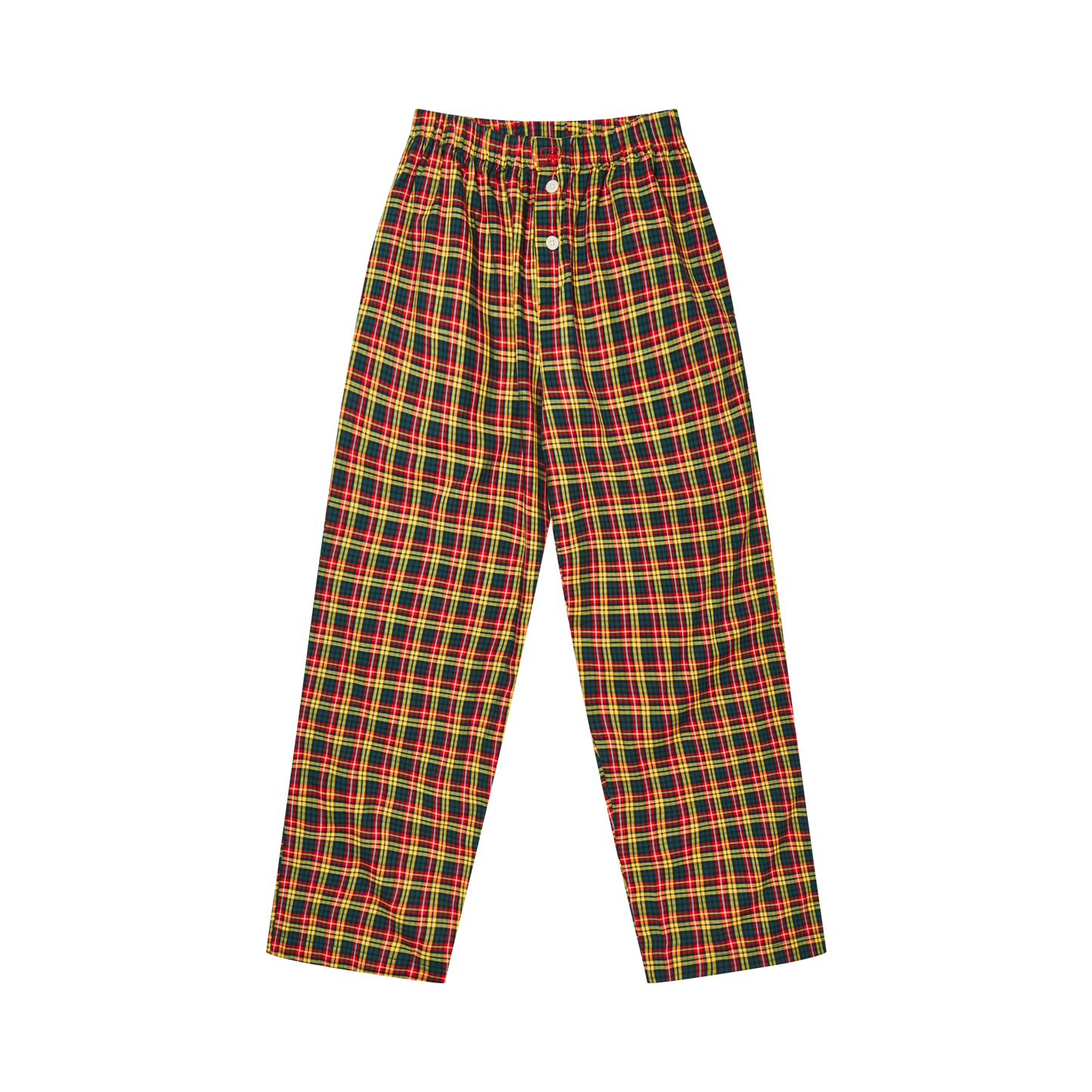 チョコレートブラウンのロングボクサーパンツ