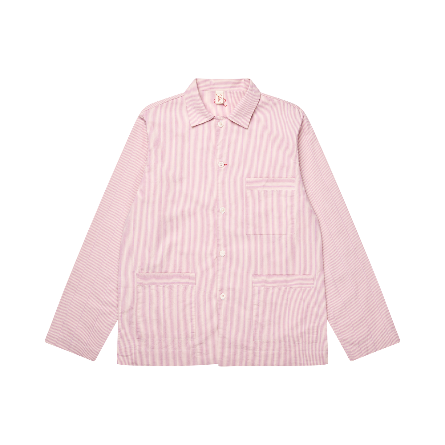 パープルチェックシャツ