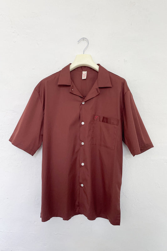 chocolate brown shirt