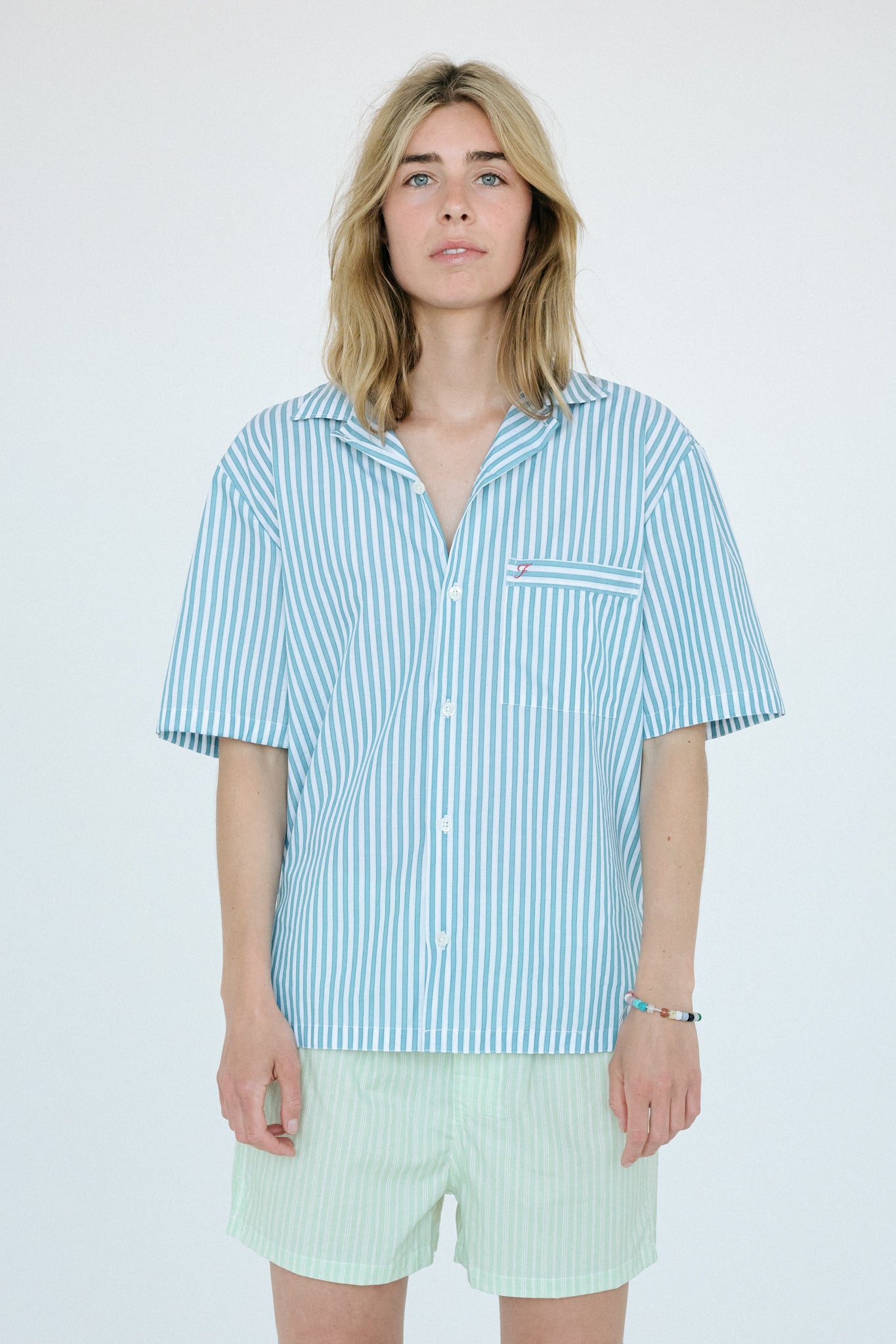 Blue Striped Shirt