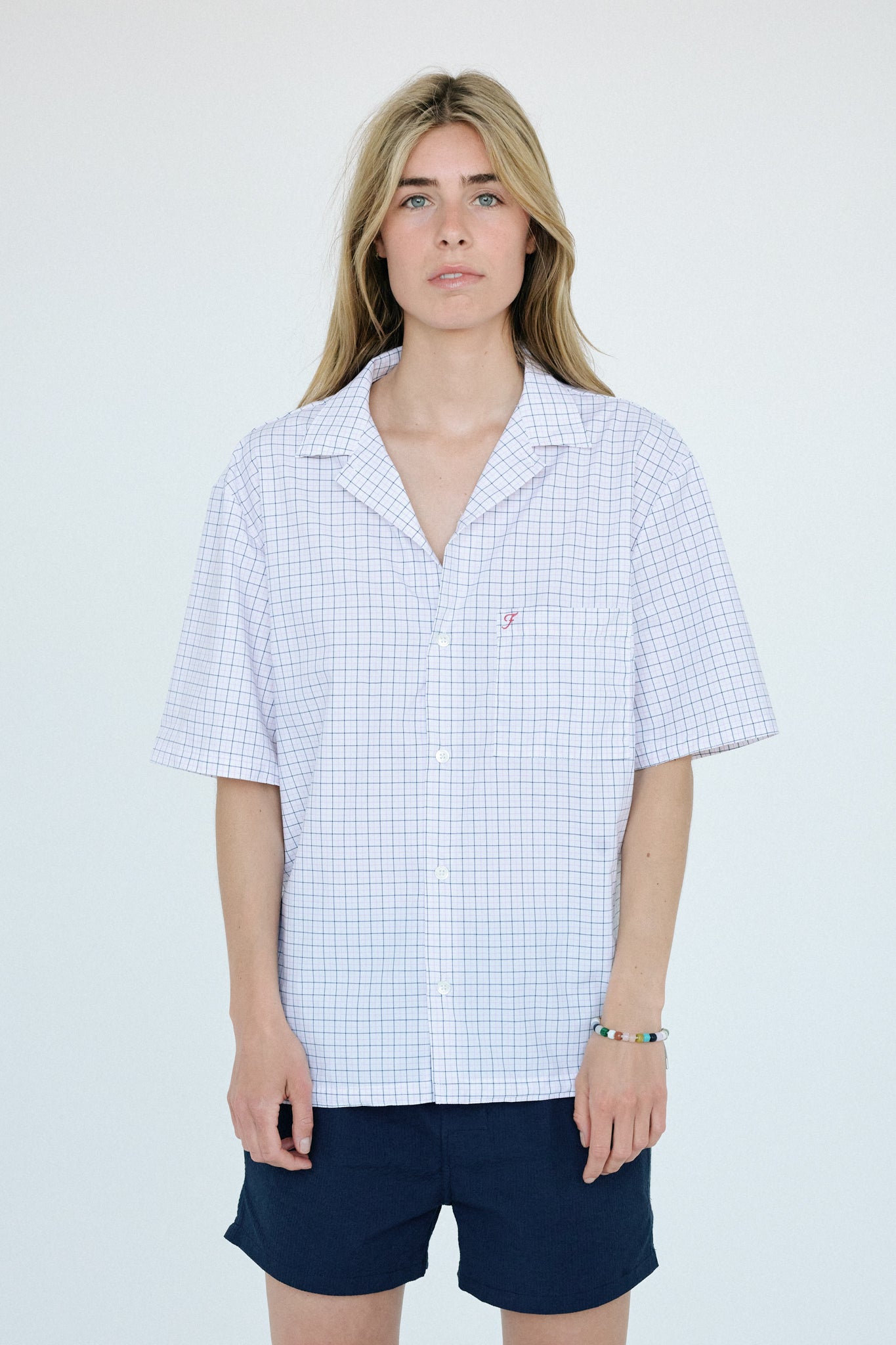 Pink Check Shirt