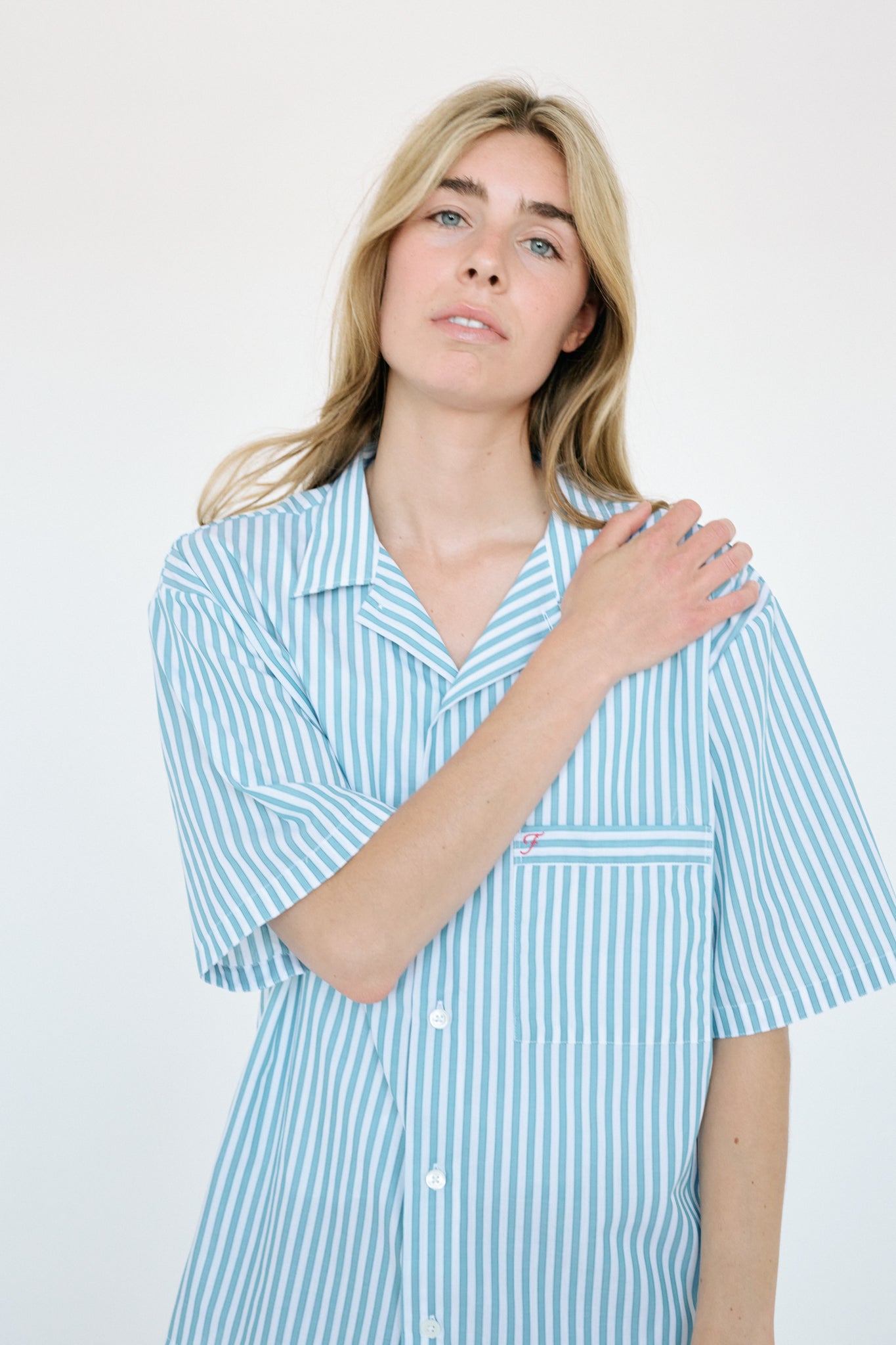 Blue Striped Shirt