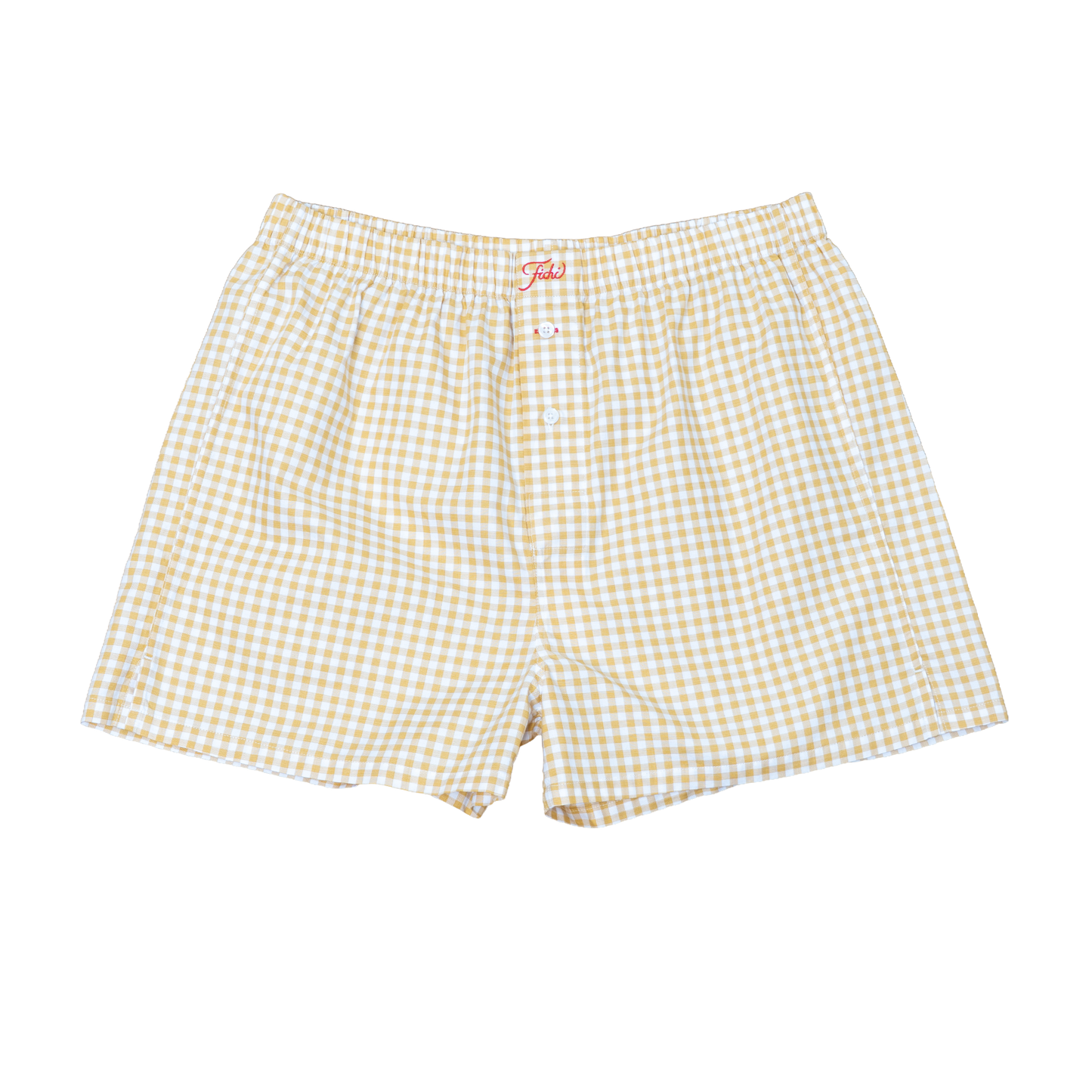 mustard check boxers