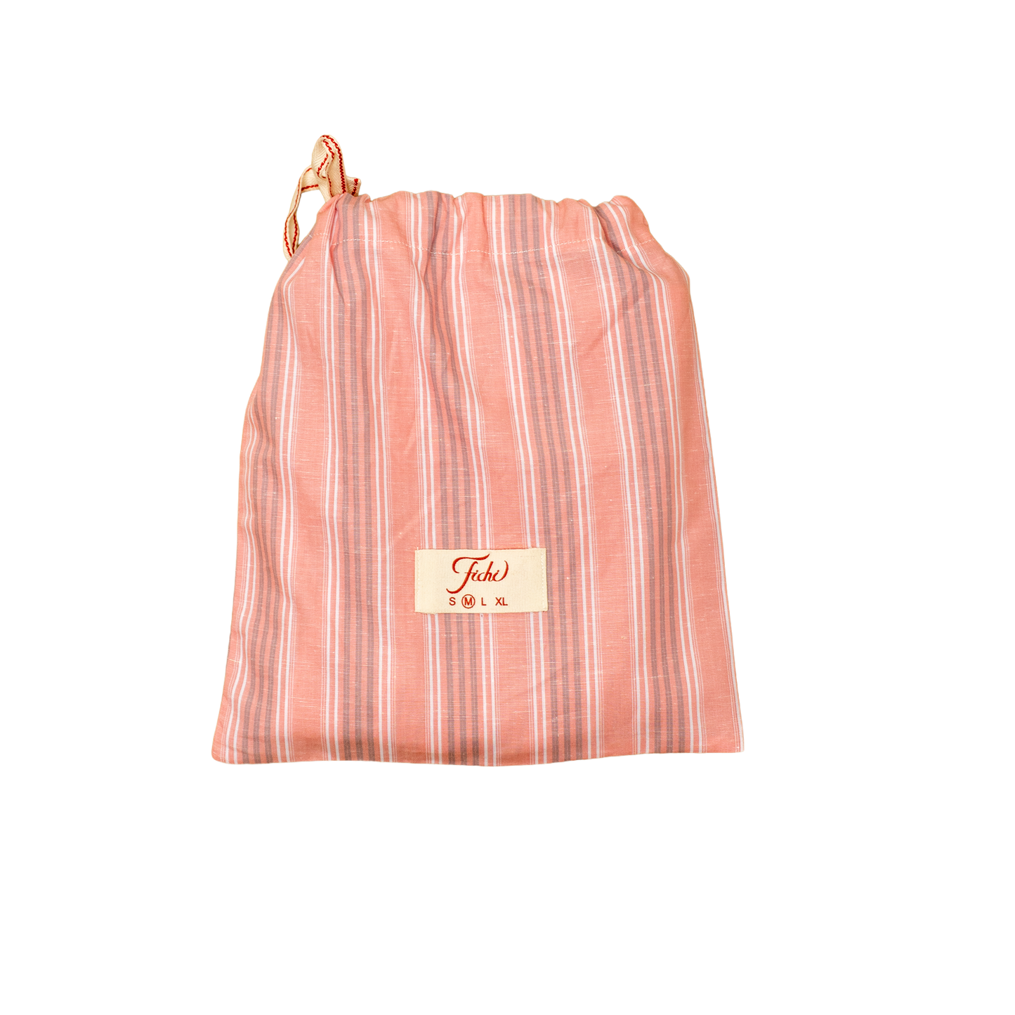 grey & peach stripe boxers