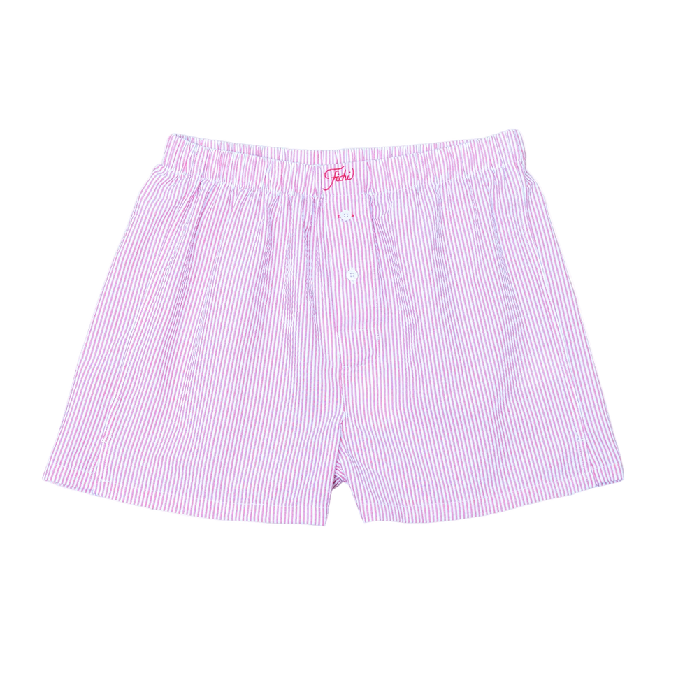 red seersucker stripe boxers